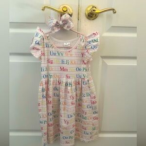 Great ABC’s picture day dress!